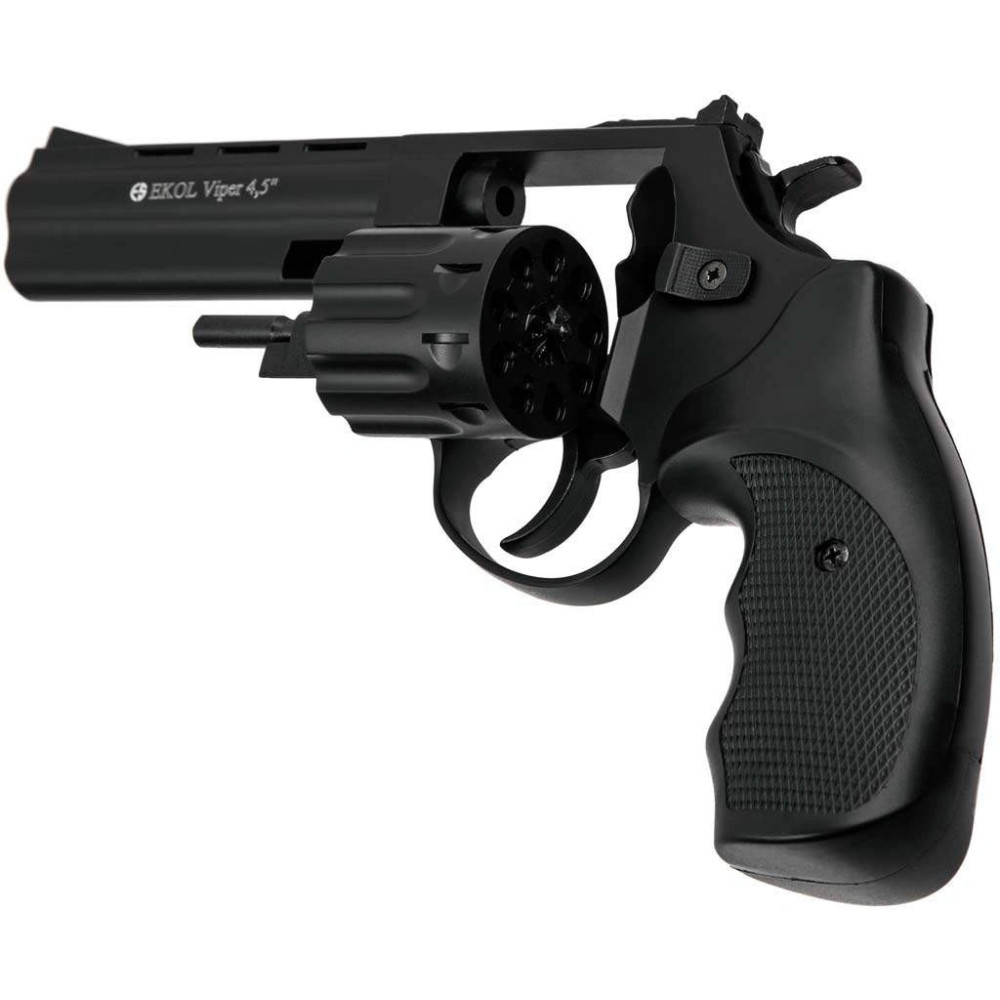 Револьвер под патрон Флобера Ekol Viper 4.5" Black (Экол Вайпер 4.5 черный)