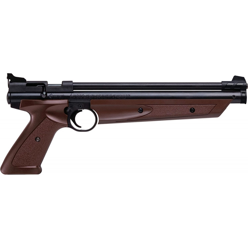 Мультикомпресійний пістолет Crosman P1377 Brown (Кросман П1377 коричневий)