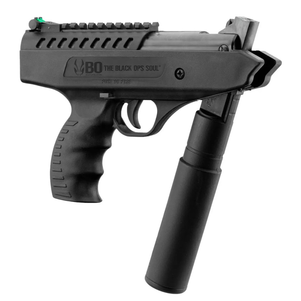 Пружинно-поршневий пістолет Black Ops Airguns Langley Silencer (Блек Опс Ленглі Сайленсер)