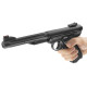 Пружинно-поршневой пистолет Umarex Ruger Mark IV BLK (Умарекс Ругер Марк 4 Блэк)