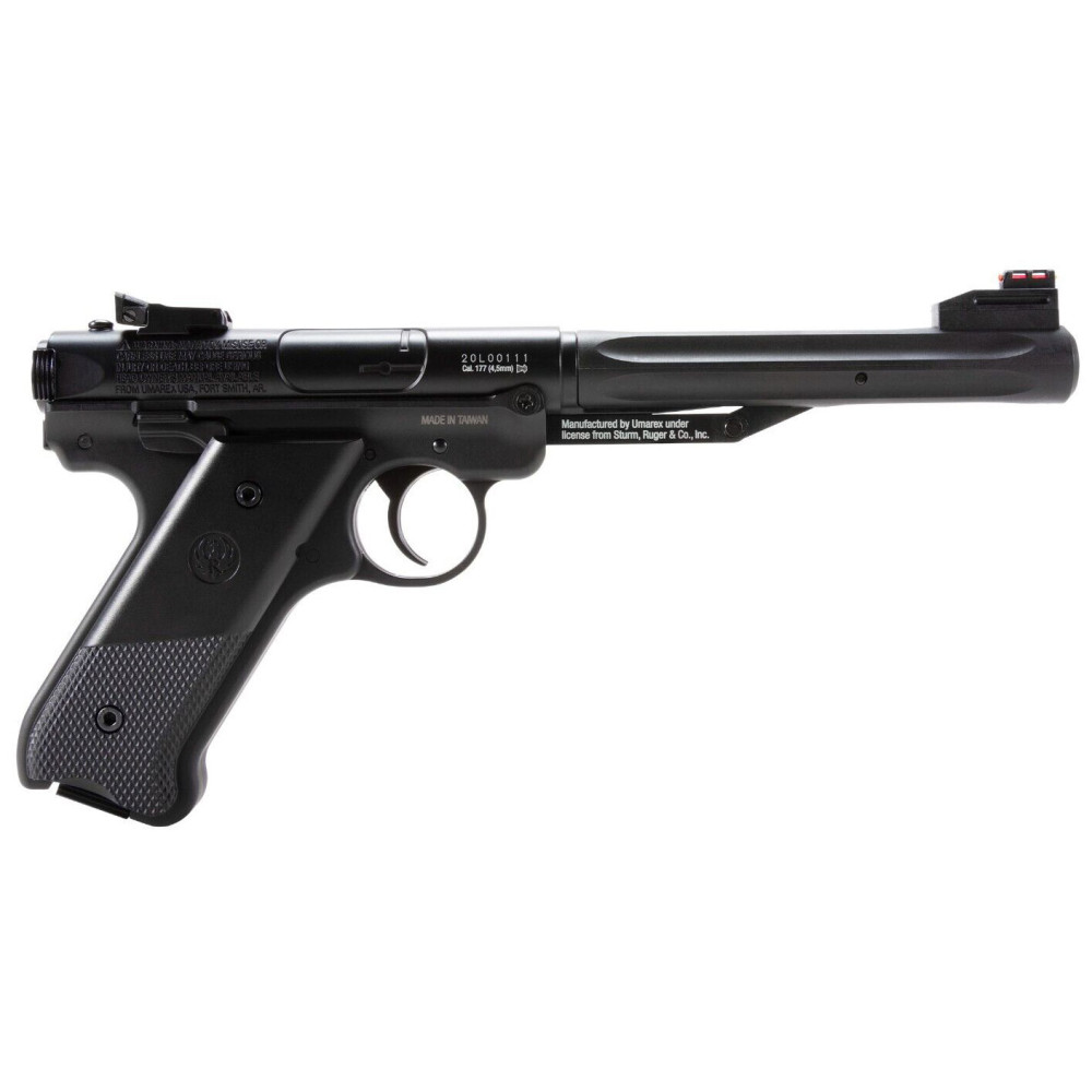 Пружинно-поршневой пистолет Umarex Ruger Mark IV BLK (Умарекс Ругер Марк 4 Блэк)