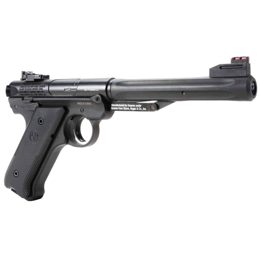 Пружинно-поршневой пистолет Umarex Ruger Mark IV BLK (Умарекс Ругер Марк 4 Блэк)