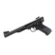 Пружинно-поршневой пистолет Umarex Ruger Mark IV BLK (Умарекс Ругер Марк 4 Блэк)