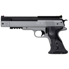 Пружинно-поршневой пистолет Weihrauch HW 45 Silver Star