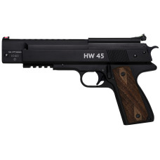 Пружинно-поршневой пистолет Weihrauch HW 45 Black
