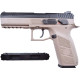 Пневматичний пістолет ASG CZ P-09 Black FDE Pellet Blowback (АСГ ЧЗ П-09 Блоубек)
