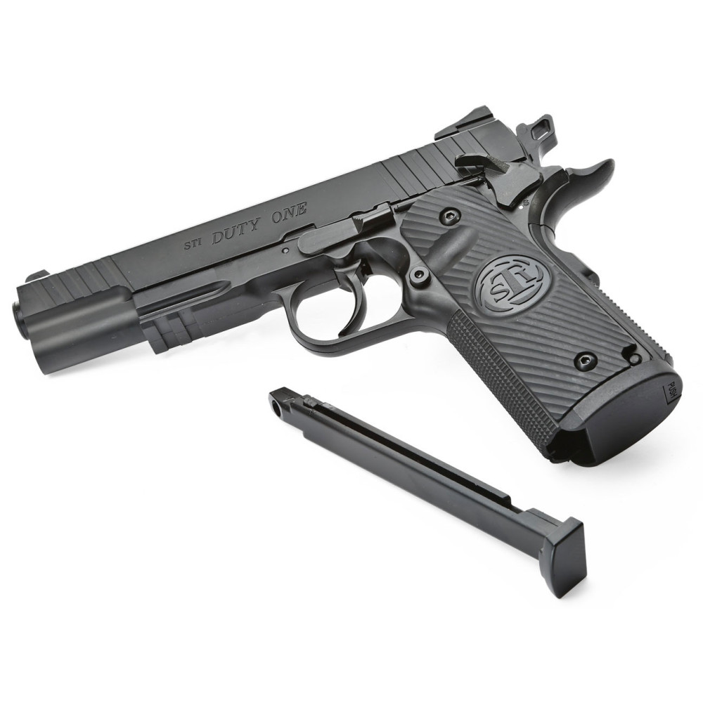 Пневматический пистолет ASG STI Duty One Blowback (АСГ СТИ Дьюти Ван Блоубэк)