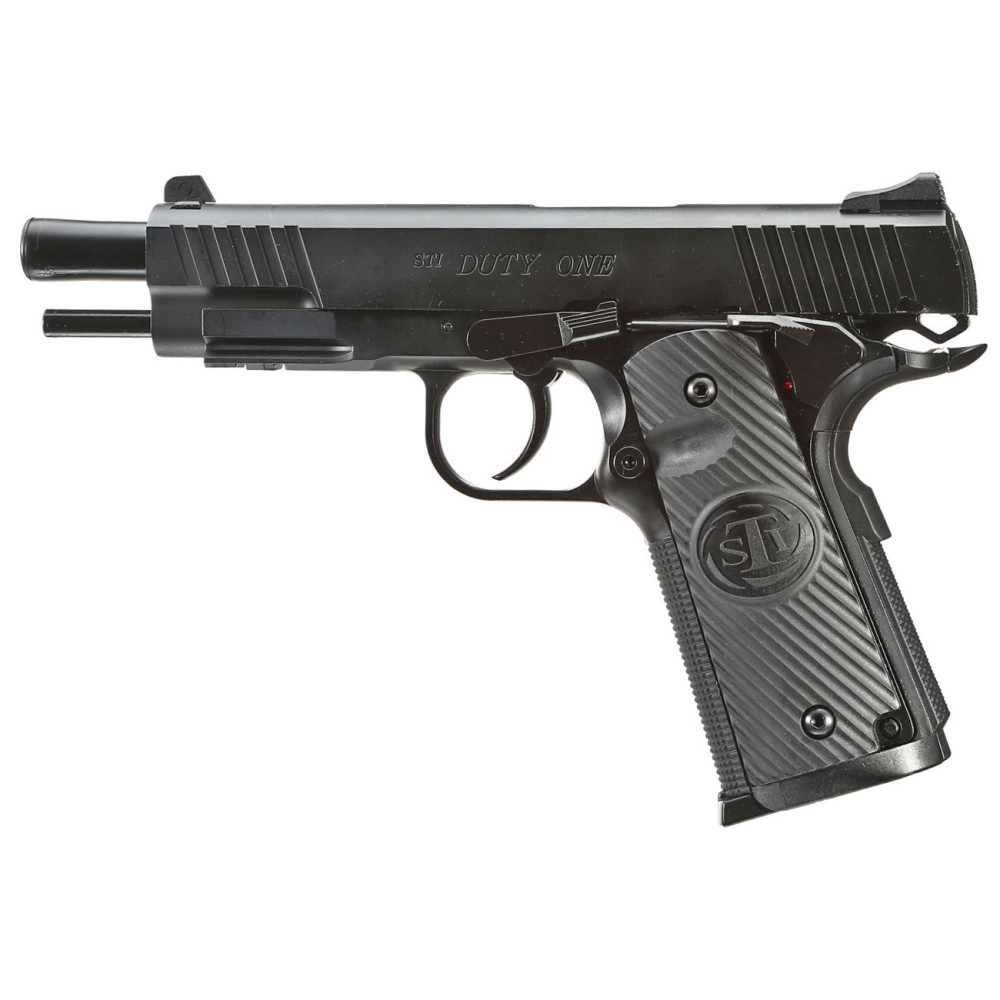 Пневматический пистолет ASG STI Duty One Blowback (АСГ СТИ Дьюти Ван Блоубэк)