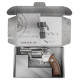 Пневматический револьвер Borner 733 Silver (Борнер 733 хромированный с коричневой ручкой)
