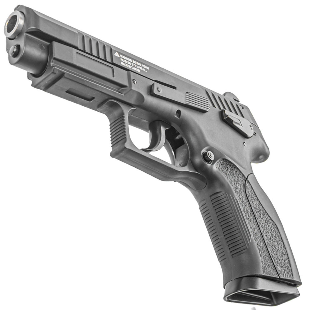 Пневматичний пістолет Borner K100 Blowback (Борнер К100 копія Grand Power з металевим затвором та Blowback)