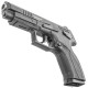 Пневматичний пістолет Borner K100 Blowback (Борнер К100 копія Grand Power з металевим затвором та Blowback)