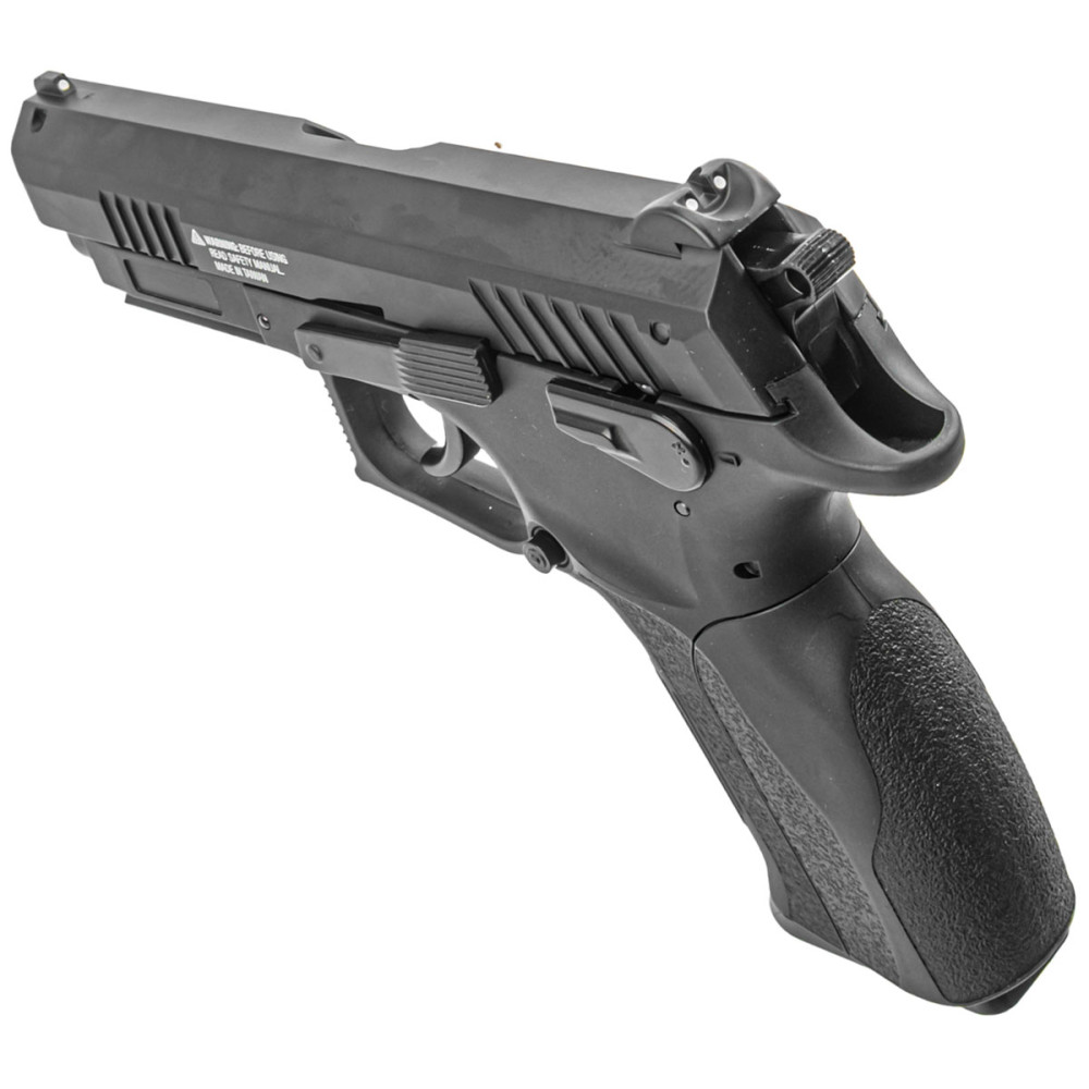 Пневматичний пістолет Borner K100 Blowback (Борнер К100 копія Grand Power з металевим затвором та Blowback)