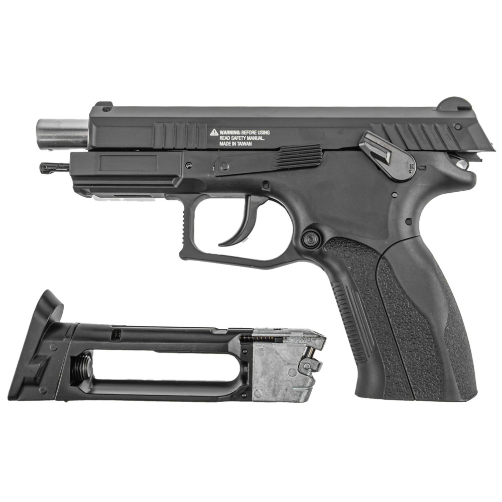 Пневматический пистолет Borner K100 (Борнер К100 копия Grand Power с подвижным затвором)