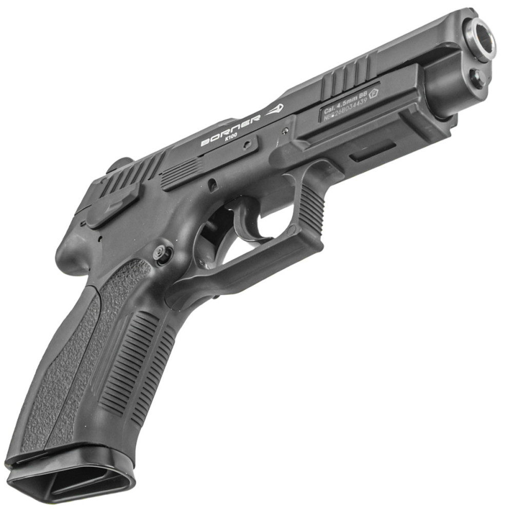 Пневматический пистолет Borner K100 (Борнер К100 копия Grand Power с подвижным затвором)