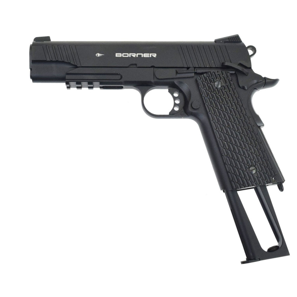 Пневматический пистолет Borner KMB77 Blowback (Борнер КМБ 77)