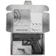 Пневматичний пістолет Borner M22 Blowback (Борнер М22 копія Glock з металевим затвором)