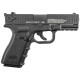 Пневматичний пістолет Borner M22 Blowback (Борнер М22 копія Glock з металевим затвором)