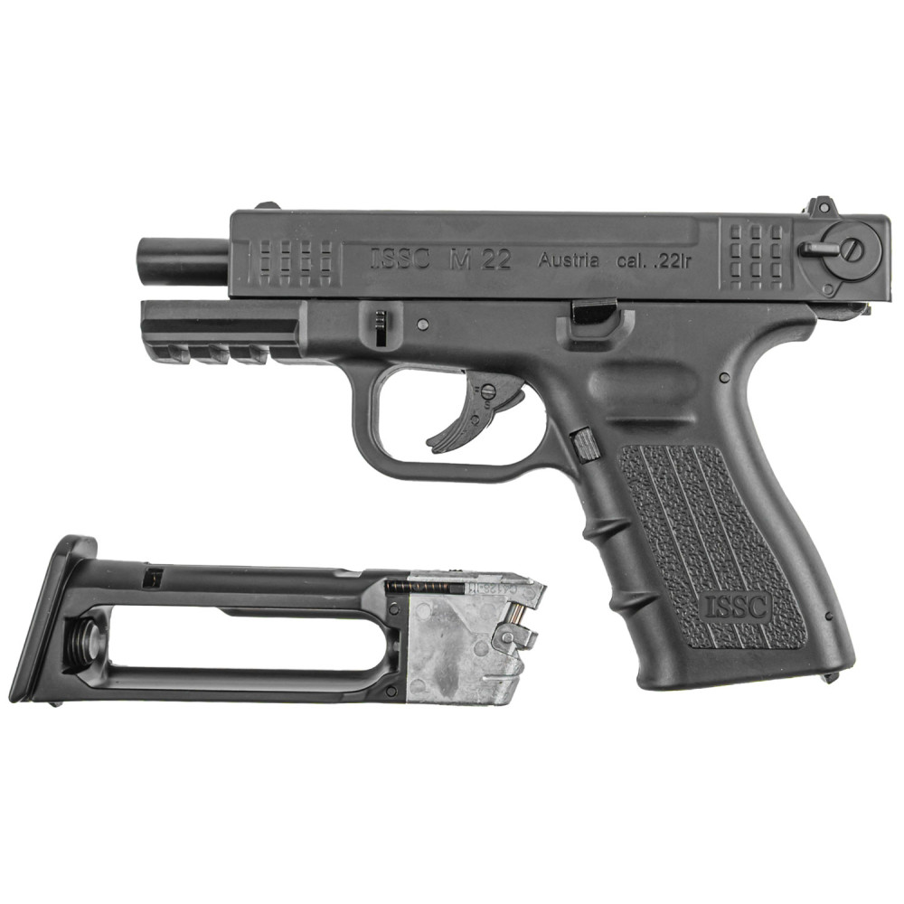 Пневматичний пістолет Borner M22 Blowback (Борнер М22 копія Glock з металевим затвором)
