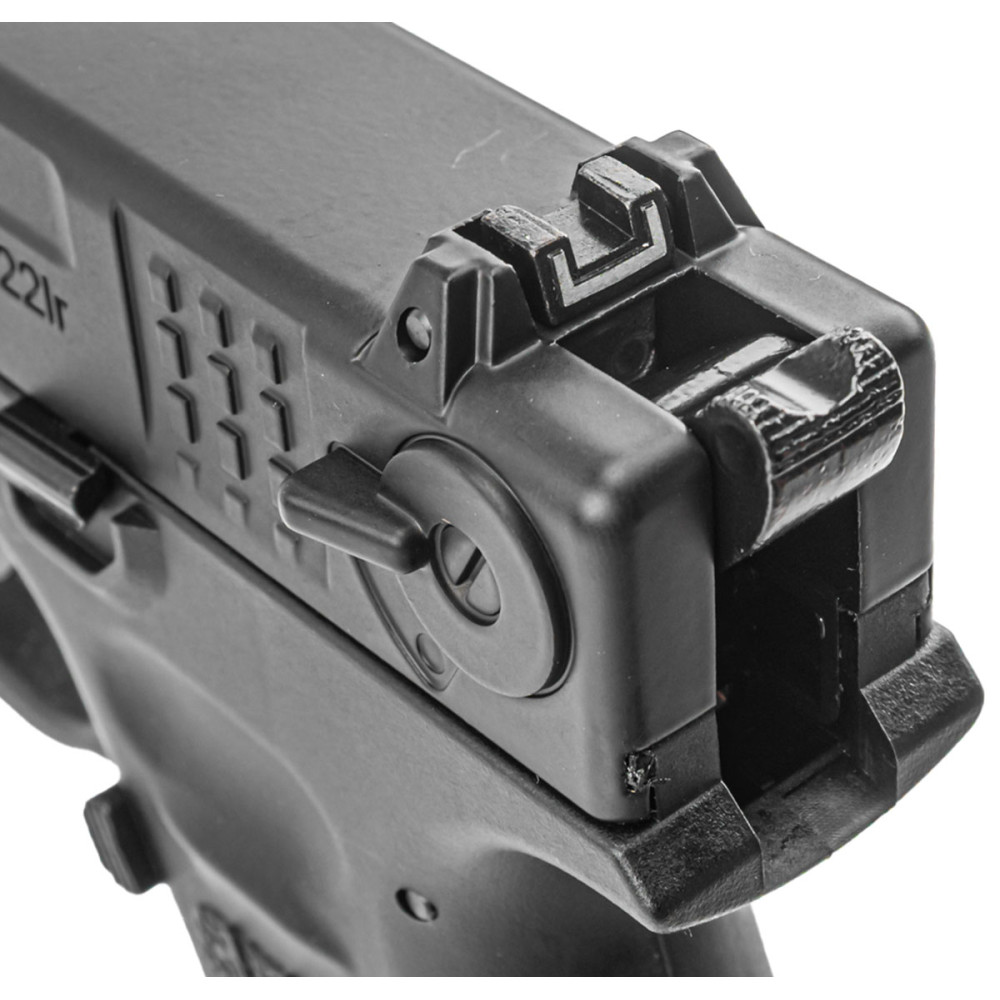 Пневматичний пістолет Borner M22 Blowback (Борнер М22 копія Glock з металевим затвором)