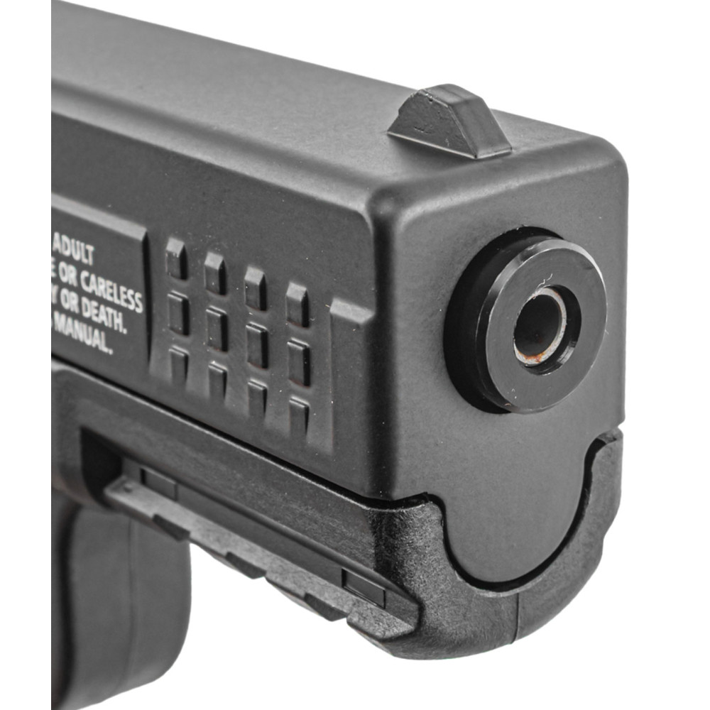 Пневматичний пістолет Borner M22 Blowback (Борнер М22 копія Glock з металевим затвором)