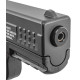 Пневматичний пістолет Borner M22 Blowback (Борнер М22 копія Glock з металевим затвором)