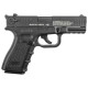 Пневматичний пістолет Borner M22 (Борнер М22 копія Glock з рухомим затвором без Blowback)