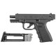Пневматичний пістолет Borner M22 (Борнер М22 копія Glock з рухомим затвором без Blowback)