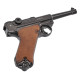 Пневматический пистолет Borner P 08 Blowback (Борнер П 08 Парабеллум)