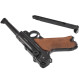 Пневматический пистолет Borner P 08 Blowback (Борнер П 08 Парабеллум)