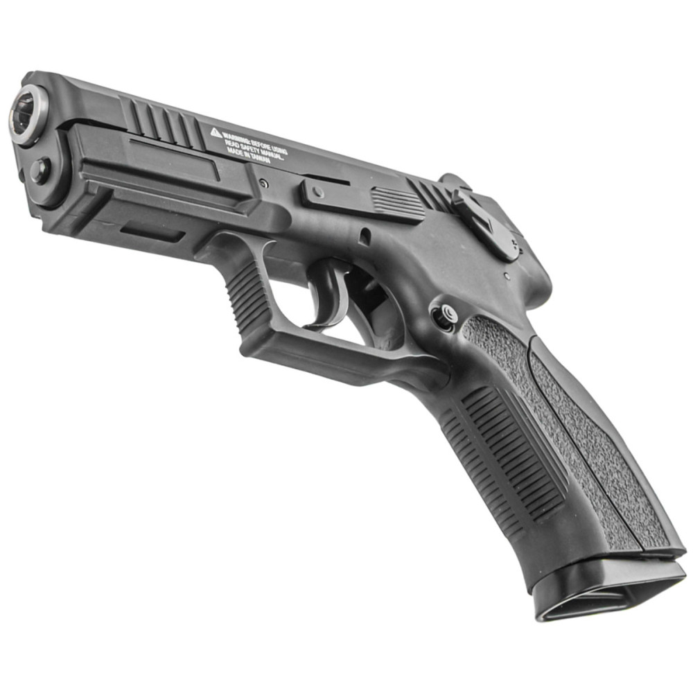 Пневматический пистолет Borner P1 Blowback (Борнер Р1 копия Grand Power с металлическим затвором и Blowback)