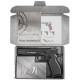 Пневматический пистолет Borner P210 Blowback Black (Борнер Р210 копия Sig Sauer P210 с регулируемым прицелом)