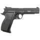 Пневматический пистолет Borner P210 Blowback Black (Борнер Р210 копия Sig Sauer P210 с регулируемым прицелом)