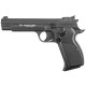 Пневматический пистолет Borner P210 Blowback Black (Борнер Р210 копия Sig Sauer P210 с регулируемым прицелом)