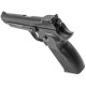 Пневматический пистолет Borner P210 Blowback Black (Борнер Р210 копия Sig Sauer P210 с регулируемым прицелом)