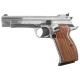 Пневматичний пістолет Borner P210 Blowback Silver (Борнер Р210 хромована копія Sig Sauer P210 з регульованим прицілом)