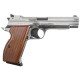 Пневматичний пістолет Borner P210 Blowback Silver (Борнер Р210 хромована копія Sig Sauer P210 з регульованим прицілом)