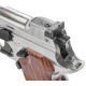 Пневматичний пістолет Borner P210 Blowback Silver (Борнер Р210 хромована копія Sig Sauer P210 з регульованим прицілом)