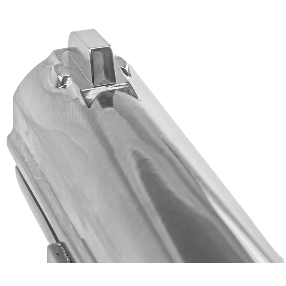 Пневматичний пістолет Borner P210 Blowback Silver (Борнер Р210 хромована копія Sig Sauer P210 з регульованим прицілом)