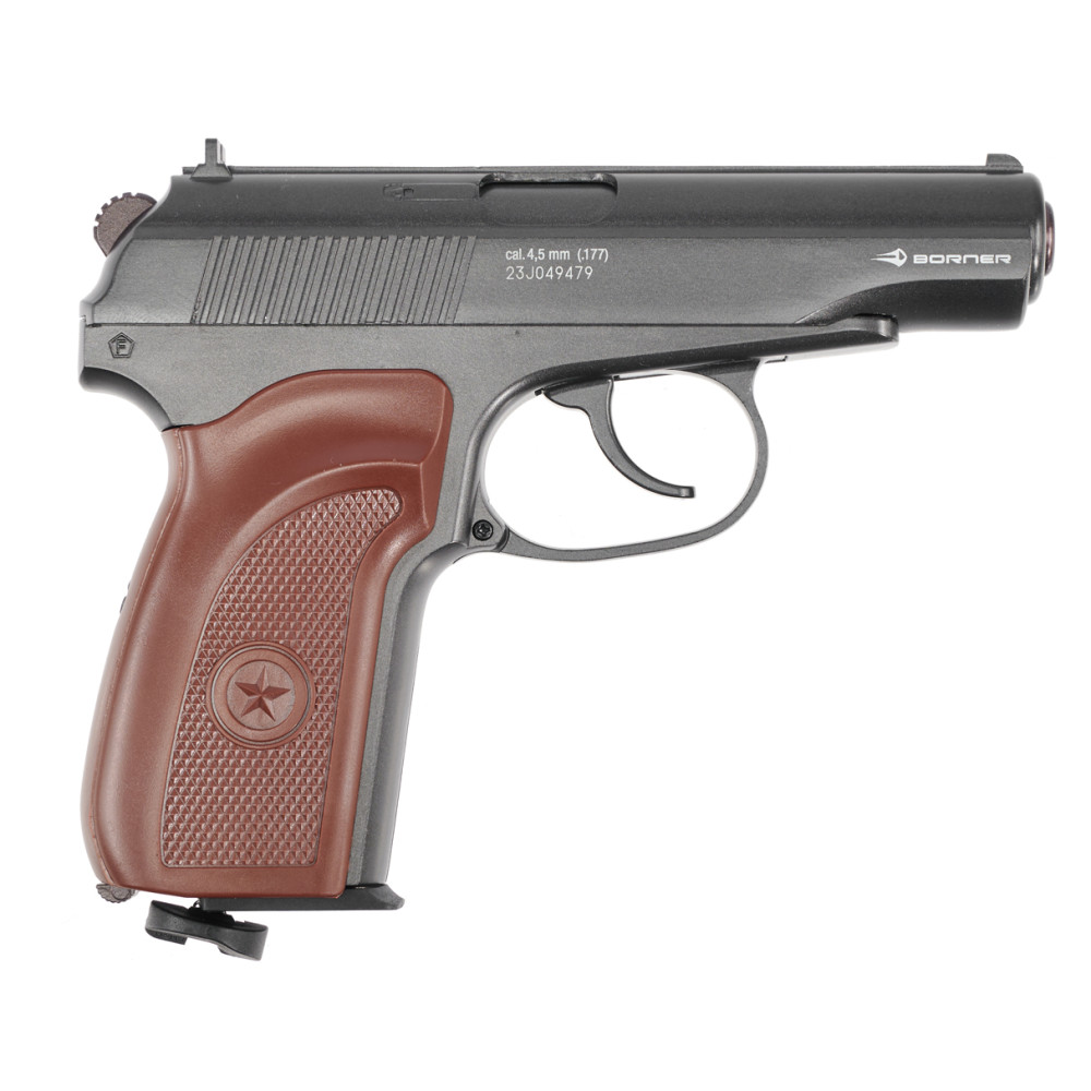 Пневматический пистолет Borner PM49 Blowback (Борнер ПМ 49 Блоубек)