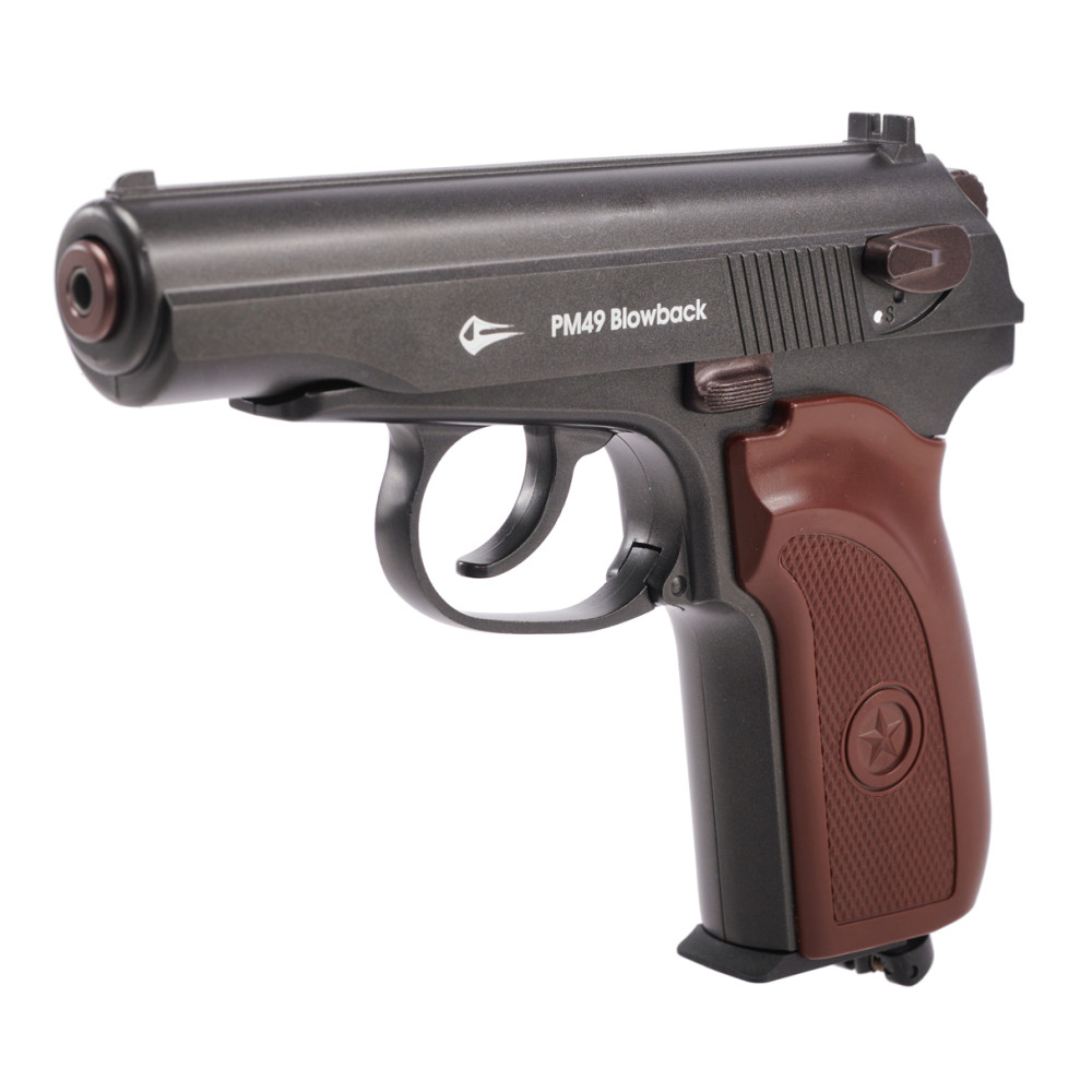 Пневматический пистолет Borner PM49 Blowback (Борнер ПМ 49 Блоубек)