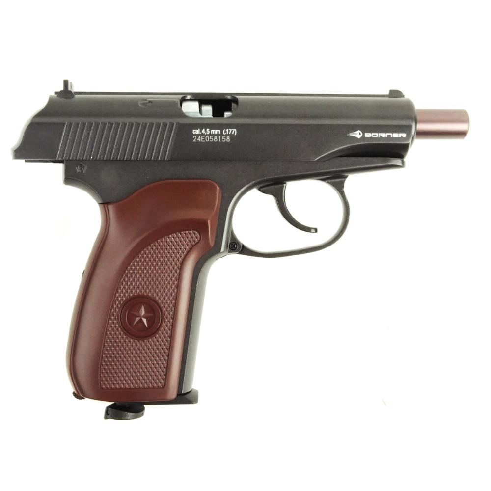 Пневматический пистолет Borner PM49 Blowback (Борнер ПМ 49 Блоубек)