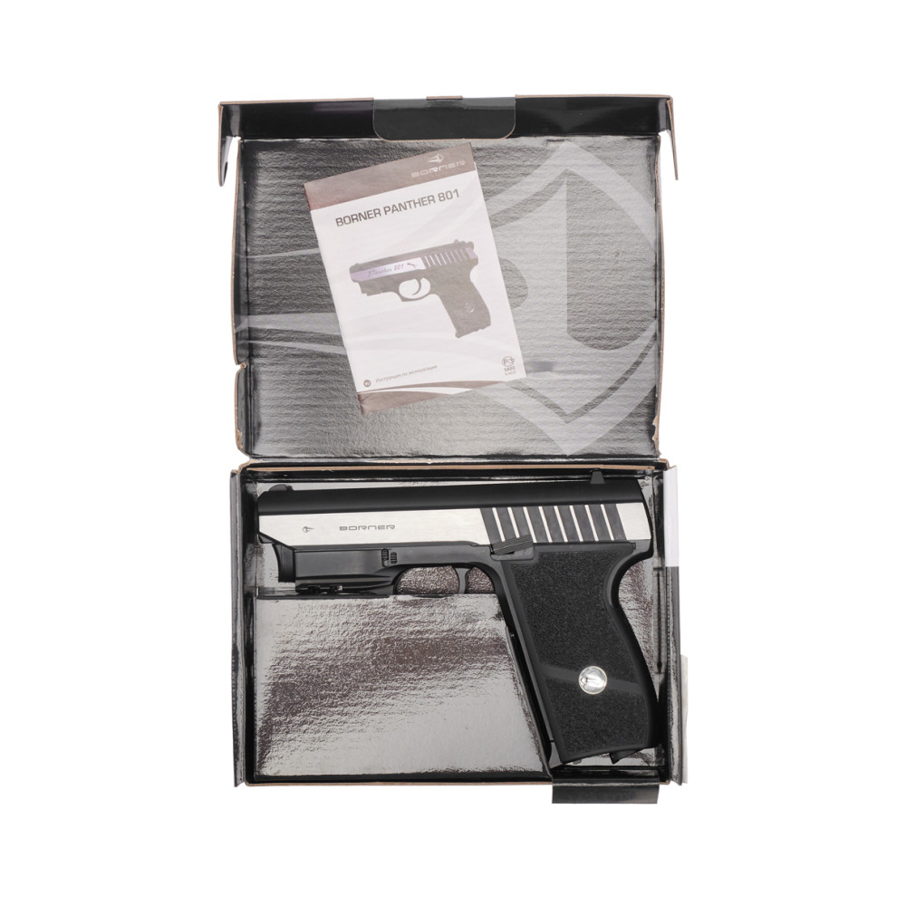 Пневматический пистолет Borner Panther 801 Blowback (Борнер Пантера 801)