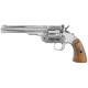 Пневматичний револьвер Borner Schofield Silver (Борнер Шофілд хромована копія Smith & Wesson Model 3)