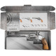 Пневматичний револьвер Borner Schofield Silver (Борнер Шофілд хромована копія Smith & Wesson Model 3)