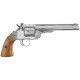 Пневматичний револьвер Borner Schofield Silver (Борнер Шофілд хромована копія Smith & Wesson Model 3)