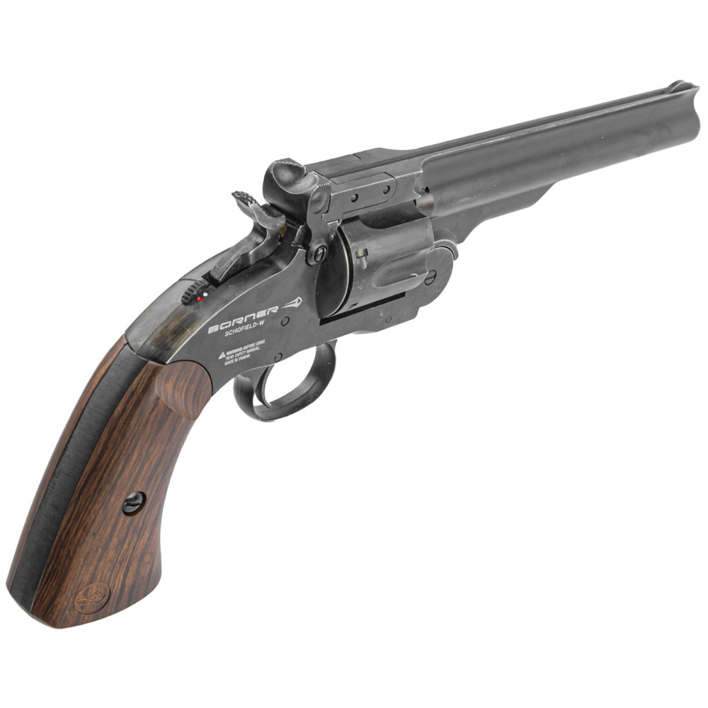 Пневматичний револьвер Borner Schofield (Борнер Шофілд копія Smith & Wesson Model 3)