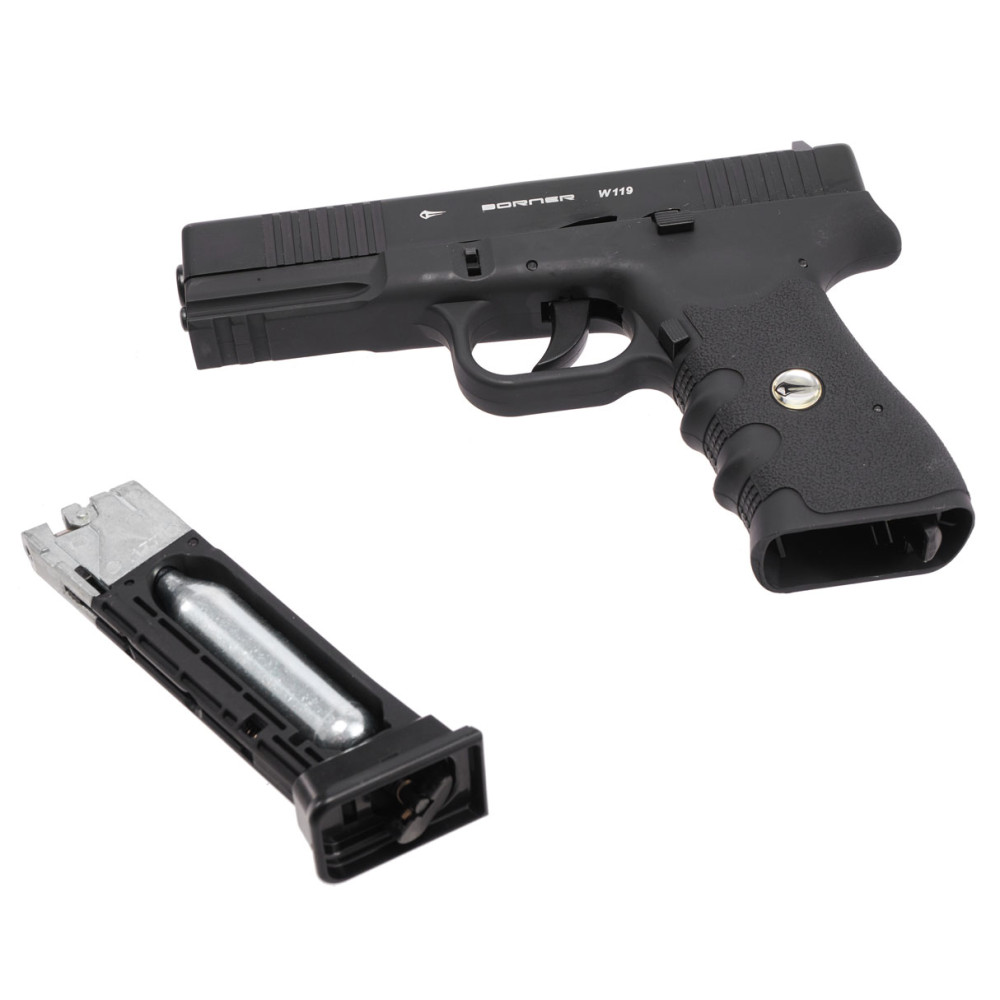 Пневматический пистолет Borner Special Force W119 Blowback (Борнер Спешиал Форс В119)