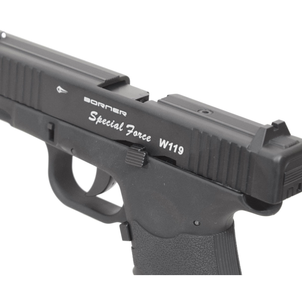 Пневматический пистолет Borner Special Force W119 Blowback (Борнер Спешиал Форс В119)