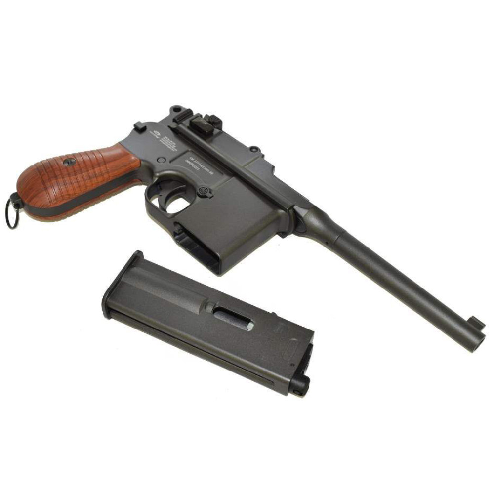 Пневматический пистолет SAS M712 Blowback есть АВТОРЕЖИМ (САС М712 Блоубек)