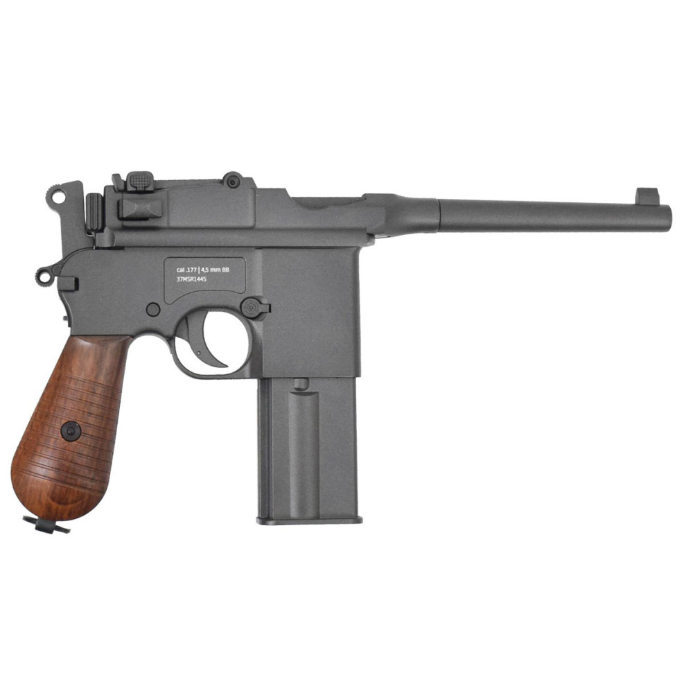 Пневматический пистолет SAS M712 Blowback есть АВТОРЕЖИМ (САС М712 Блоубек)